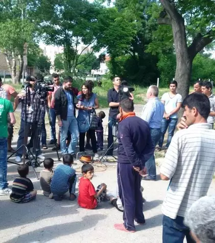 Digi24 va difuza, azi, un reportaj realizat într-o tabără de refugiați din Bulgaria