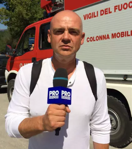 Cătălin Radu Tănase transmite din Italia pentru „Știrile Pro TV”