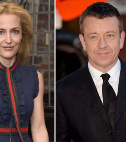 Gillian Anderson s-a cuplat cu un scenarist britanic