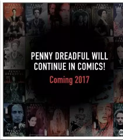Povestea din „Penny Dreadful” se mută pe print