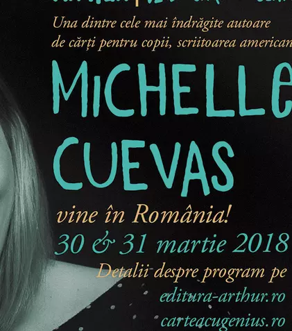 Autoarea de cărți pentru copii Michelle Cuevas vine în România