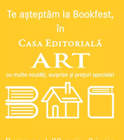 Grupul Editorial ART își așteaptă cititorii cu cele mai bune 1000 de cărți la Bookfest 2018