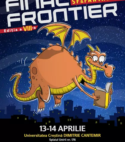 Toți #DragoniiDeBibliotecă sunt așteptați la a opta ediție Final Frontier, singurul târg de carte SF&Fantasy