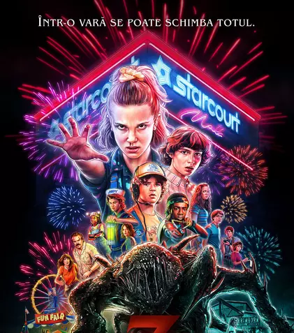 Netflix lansează afișul pentru sezonul al treilea al serialului „Stranger Things”
