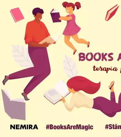 Campanie nouă de la Editura Nemira: „Books are magic – Terapia prin poveste”