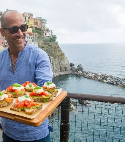 Serialul gastronomic „Arome italiene cu David Rocco” debutează la TV Paprika pe 25 august