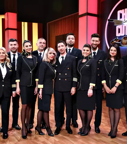 Echipa Tarom, juraţi în cea de-a patra confruntare „Chefi la cuţite” (Antena 1)