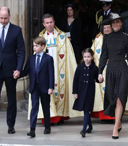 Prințesa Charlotte a topit inimile tuturor la comemorarea Prințului Philip. Gestul a trecut aproape neobservat