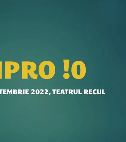 Festivalul Național de Improvizație vine cu un format nou în ediția a 10-a!