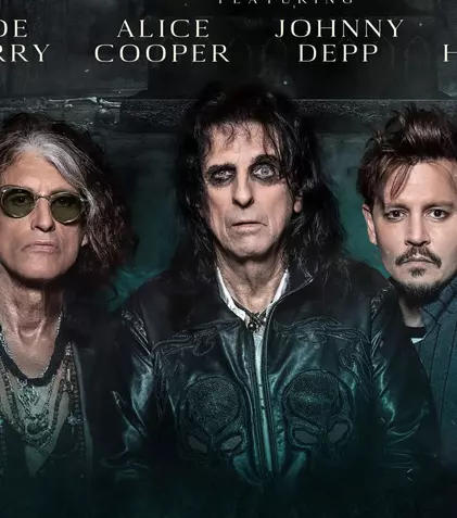 Johnny Depp și trupa sa revin la București. Când e programat concertul celor de la „Hollywood Vampires”