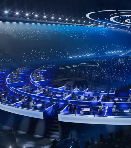 Cine prezintă Eurovision 2023. Printre amfitrioni se numără și vedeta serialului „Ted Lasso”