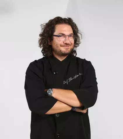 Florin Dumitrescu, vacanță în Italia. Cu ce actori celebri s-a întâlnit juratul de la Chefi la cuțite