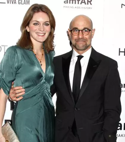 Stanley Tucci a devenit tatăl unui băiat, cu Felicity Blunt