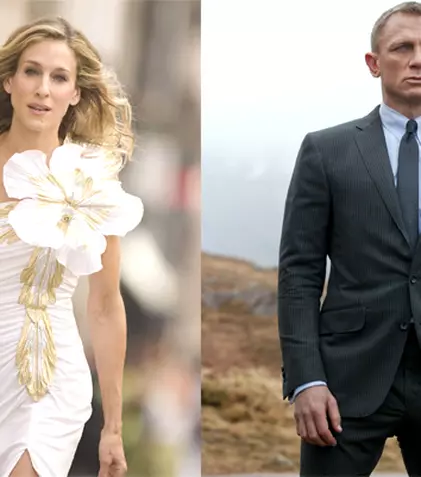 Carrie Bradshaw şi James Bond sunt cei mai eleganţi