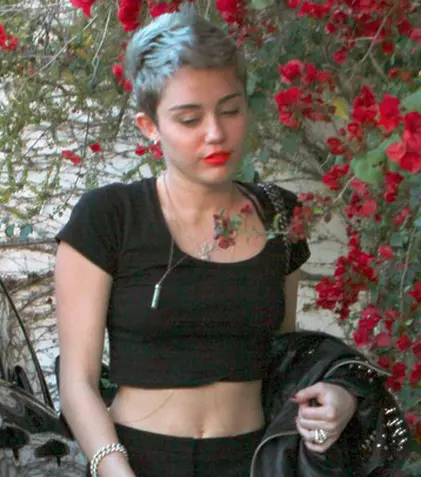 Miley Cyrus preferă marijuana în faţa alcoolului