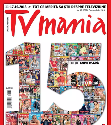 Pe 12 octombrie, „TVmania” împlineşte 15 ani