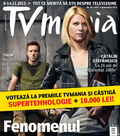 Premiatul serial „Homeland: Reţeaua terorii”  - care l-a făcut celebru pe britanicul Damian Lewis şi i-a crescut cota colegei Claire Danes - vine la Pro TV din 4 noiembrie.
