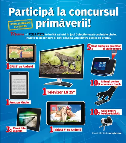 Participă la concursul primăverii!