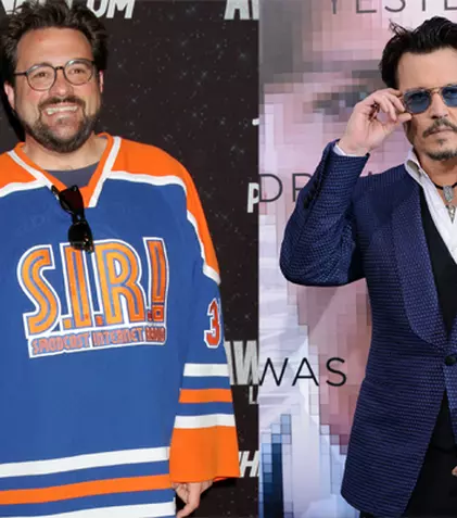 Kevin Smith și Johnny Depp își pun fetele la treabă!
