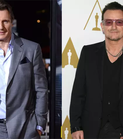 Liam Neeson și Bono parteneri la un scenariu