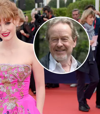 Ridley Scott, sedus de Jessica Chastain?