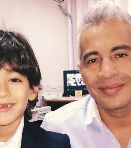 Wilmark, copleșit de emoții în prima zi de școală a fiului său