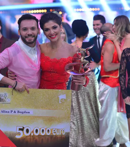 FOTO: Alina Pușcaș și Bogdan Boantă, câștigătorii „Dansează printre stele”