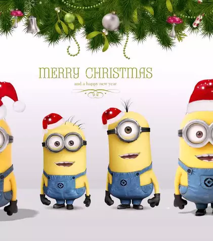 Primiți cu colindul? Minionii sunt gata!