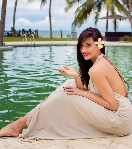 Alexandra Bădoi a petrecut Crăciunul la 30 de grade Celsius