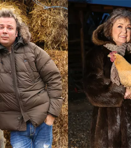 Dan Helciug și Mioara Velicu se pun pe treabă la „Ferma vedetelor”