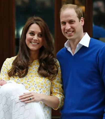 Kate şi William au ales numele Prinţesei de Cambridge: Charlotte Elizabeth Diana