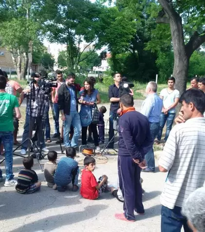 Digi24 va difuza, azi, un reportaj realizat într-o tabără de refugiați din Bulgaria