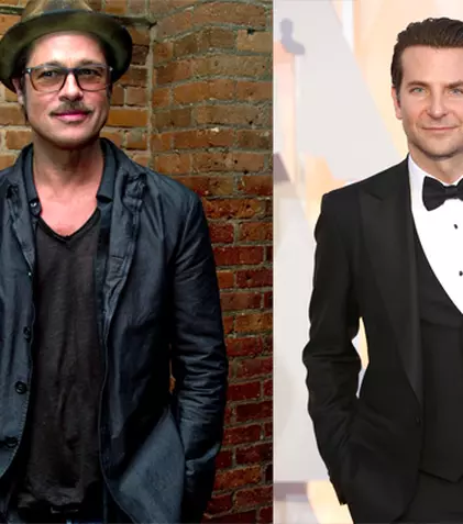 E oficial: Brad Pitt e fan Bradley Cooper