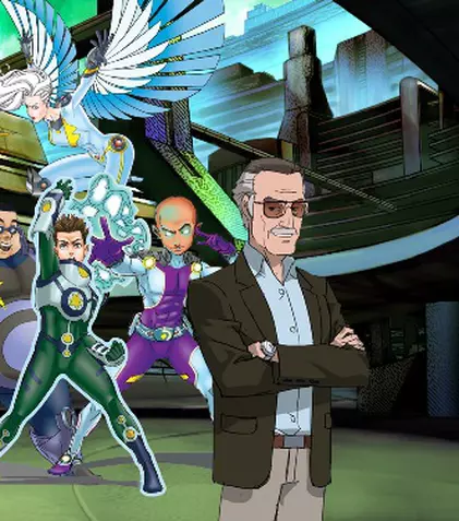 Stan Lee a devenit personaj animat la Cartoon Network
