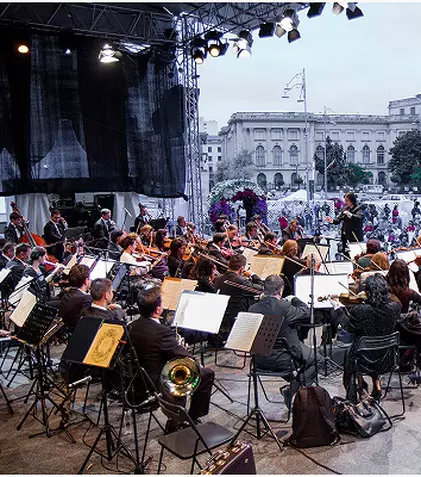 Orchestra Naţională Radio deschide Piaţa Festivalului „George Enescu”