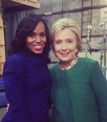 „Scandal” a primit-o pe Hillary Clinton pe platouri