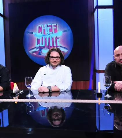 Sorin Bontea, Cătălin Scărlătescu și Florin Dumitrescu sunt „Chefi la cuțite”