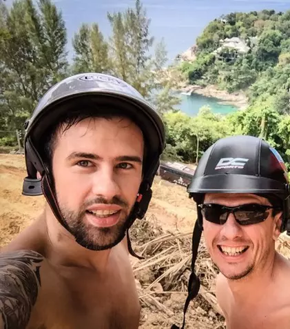 Florin Ristei s-a accidentat serios la picior, în Thailanda