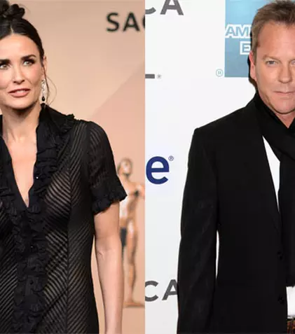 Demi Moore şi Kiefer Sutherland, un cuplu?