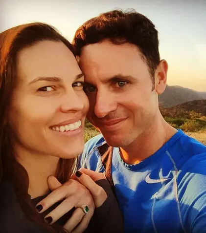 Hilary Swank s-a logodit cu un fost jucător de tenis