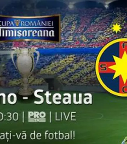 Meciul Dinamo – Steaua va fi transmis joi, în direct, de Pro TV