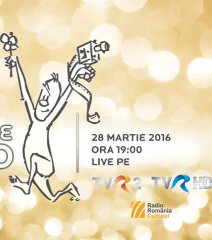 Gala Premiilor Gopo 2016 va fi în direct la TVR 2