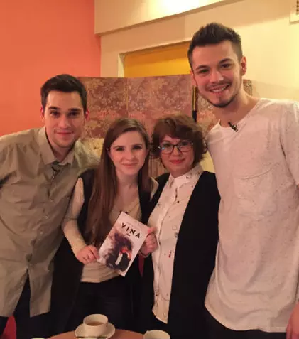 Camelia Cavadia, autoarea romanului “Vina”, invitat special la “Happy Day”