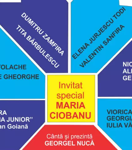 „Şlagărele muzicii populare de ieri și de azi” la Sala Radio