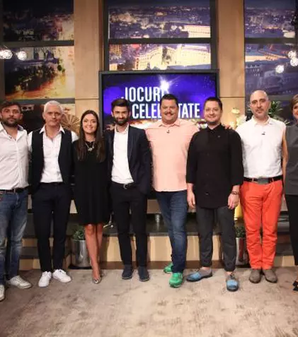 Răzvan Exarhu și Virgil Ianțu, invitații lui Bobonete la „Jocuri de celebritate”