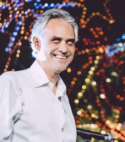 Andrea Bocelli are un rol cameo în filmul biografic despre el