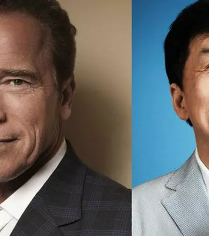 Arnold Schwarzenegger face echipă cu Jackie Chan