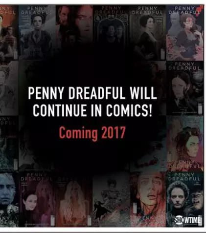 Povestea din „Penny Dreadful” se mută pe print