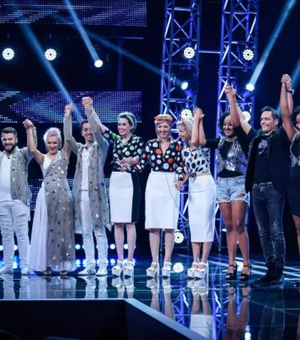 FOTO. Ștefan Bănică a ales cele patru trupe cu care intră la duelurile „X Factor”