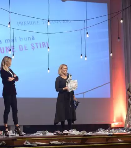 FOTO. Ce au declarat câștigătorii Premiilor TVmania pe scenă